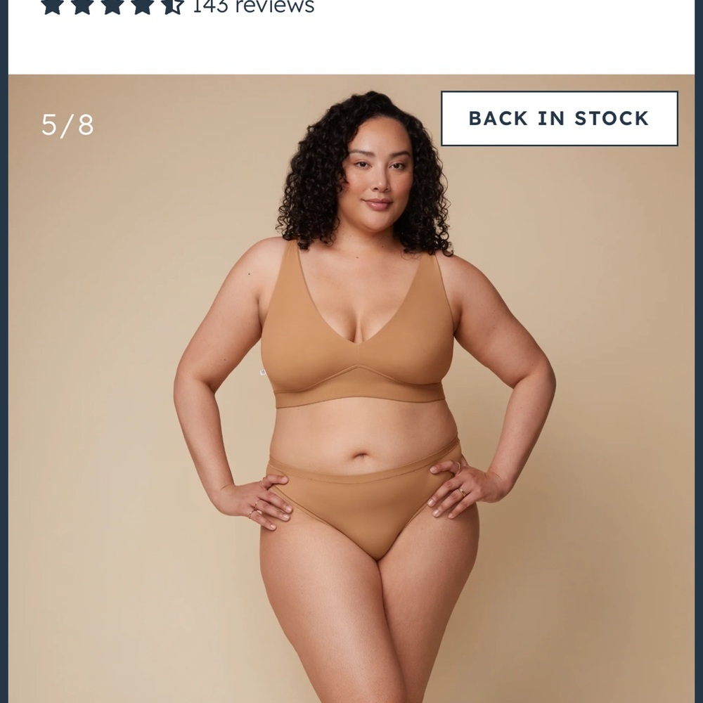Harper Wilde Bliss Plunge Adjustable Bralette Bra